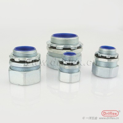 锌合金端接式直接头金属软管连接器G3/8”-G4”