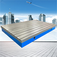 定制横竖槽赋能制造：大型铸铁平台的工业基准新定义