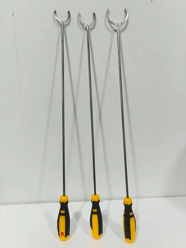 坩埚叉，送样叉，坩埚送样叉，长柄送样叉