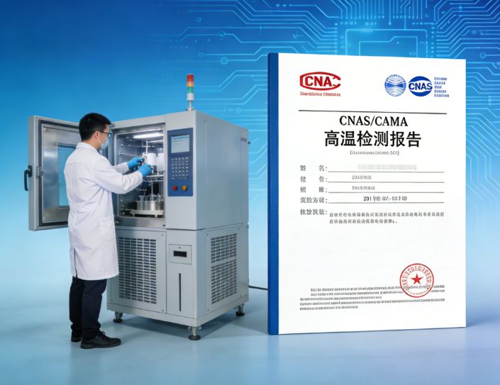 高温环境检测国标国际标准CNAS和CMA报告