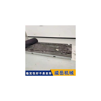 重型铸铁装配平台 加强筋设计 承重强 发动机装配专用工作台