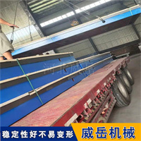 精密铸铁划线平台带T型槽可定制尺寸