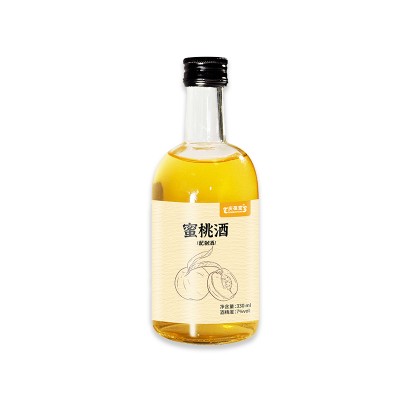 蜜桃酒配制酒药食同源果酒贴牌代加工159O5373071