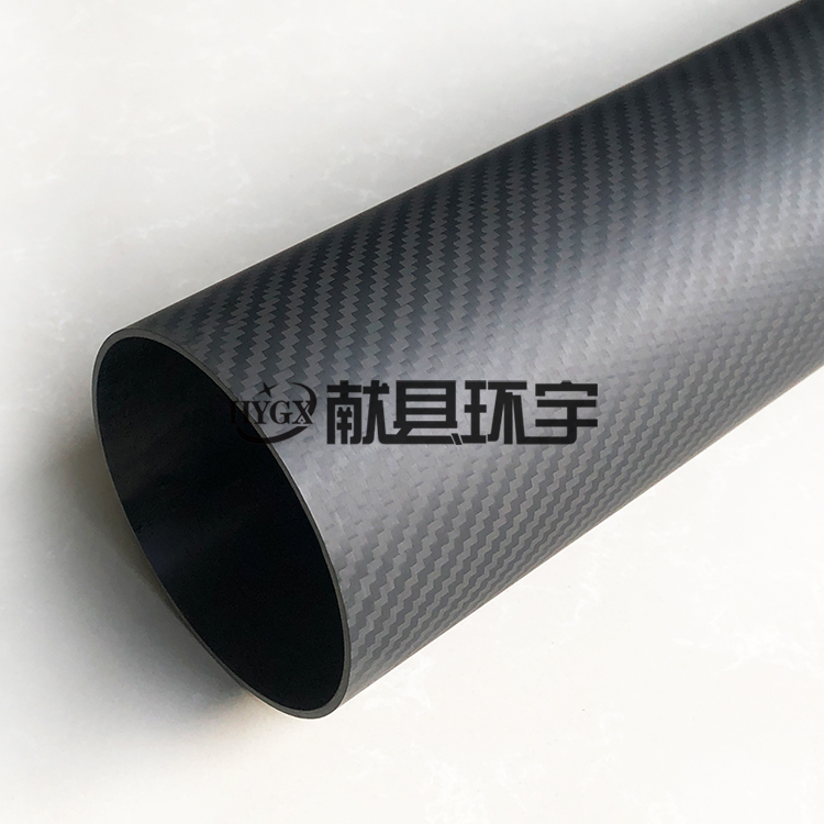 可定制亮光哑光碳纤维管 高强度拉挤工艺碳纤维管