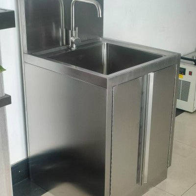 不锈钢洗手池 净化车间清洗刷手池可定制安装