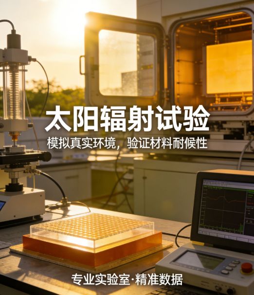 太阳辐射试验气候环境试验中的关键测试环节