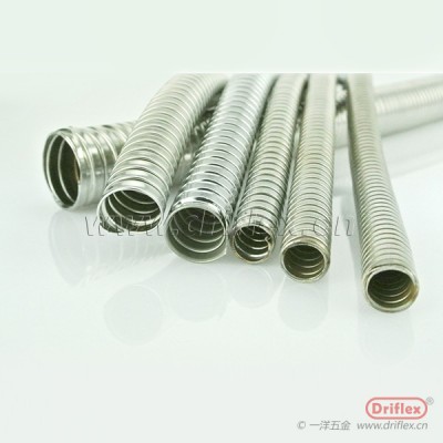 不锈钢波纹管双勾金属软管机电设备穿线用内径10到51mm