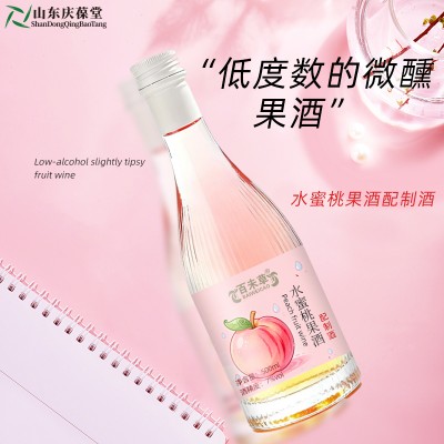 水蜜桃果酒配制酒露酒贴牌OEM159O5373071