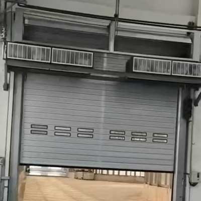 地下车库快速卷帘门河北生产厂家，任丘天地华晨快速卷帘门