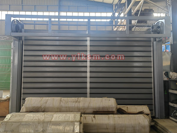 忆龙涡轮螺旋快速门地库快速升降门,铝合金涡轮门河北生产厂家