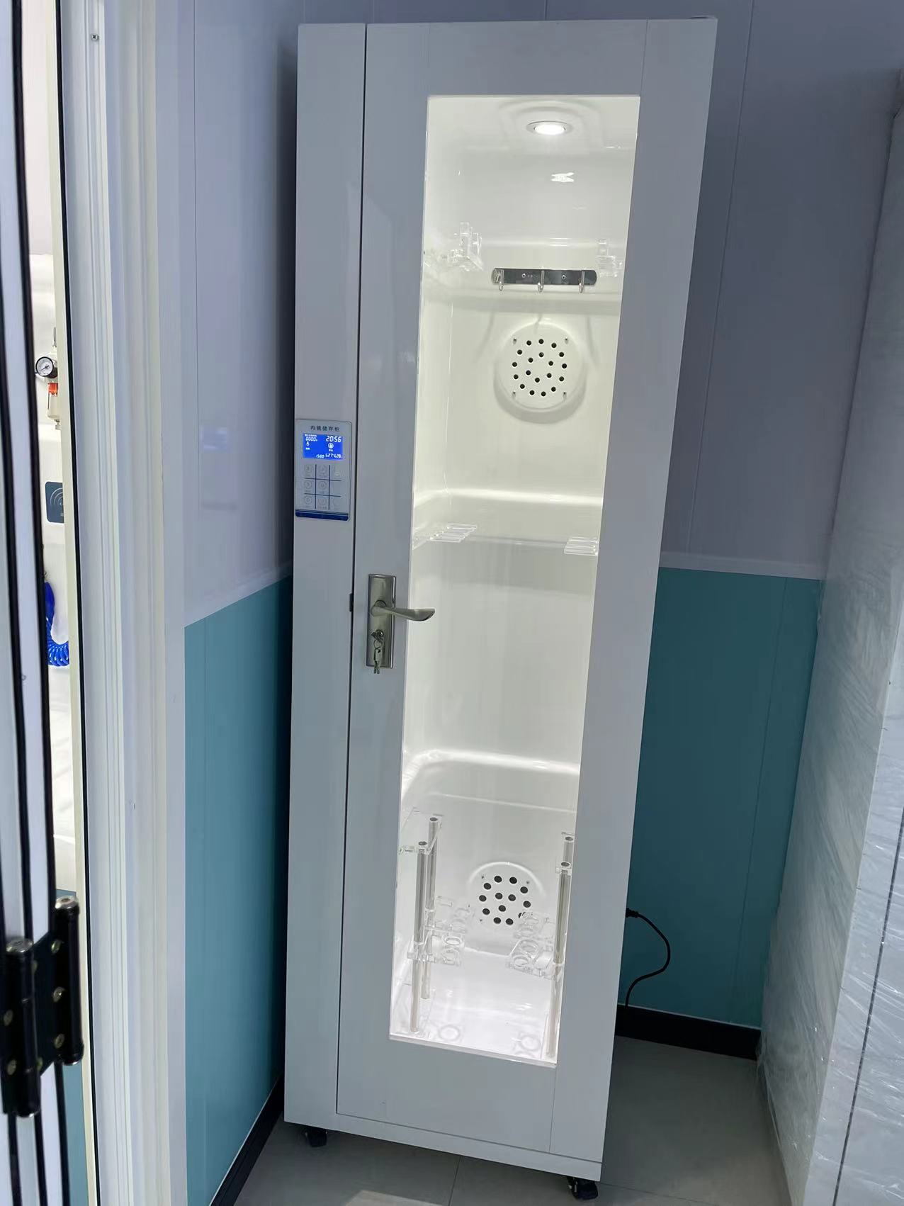 微电脑数显内窥镜储存柜 双开门臭氧消毒挂镜柜