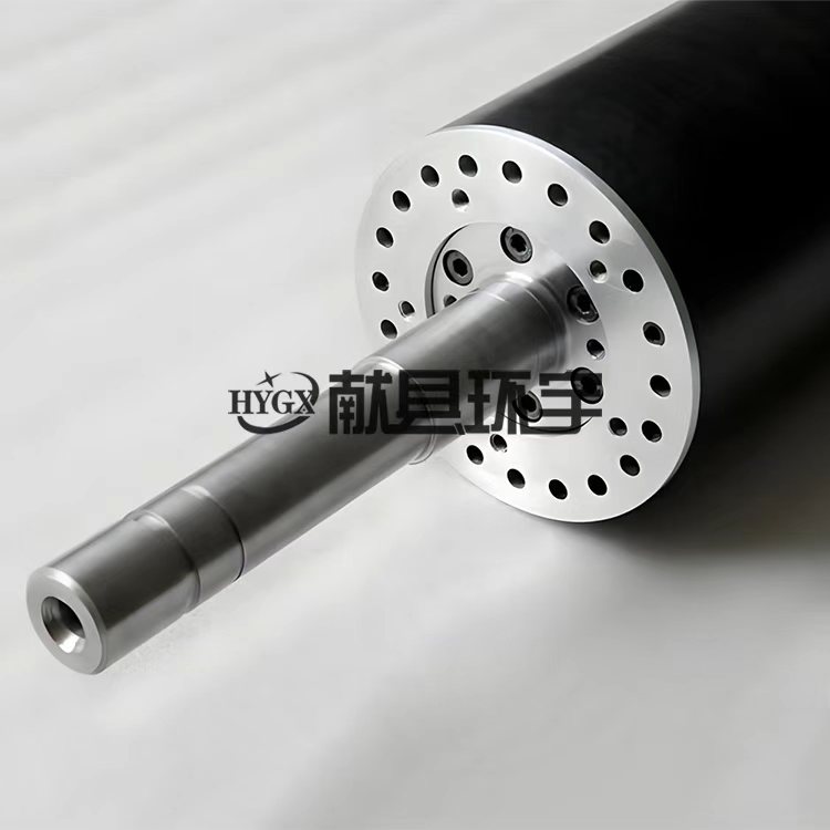 高精度耐腐碳纤维辊轴 造纸纺织高速产线传动辊