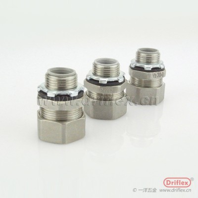一洋五金304不锈钢六角方帽外丝直接头内径12到51mm