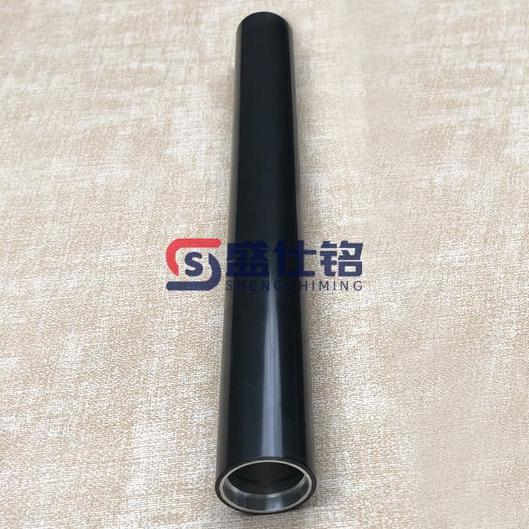 低惯量高速碳纤辊轴 锂电造纸薄膜碳纤维导辊