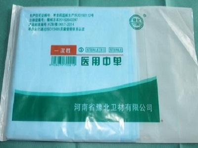 豫北一次性使用医用中单厂家直销