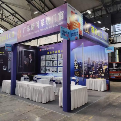 西安浐灞会议喷绘桁架签到背景板,帐篷注水旗租赁,展位设计搭建