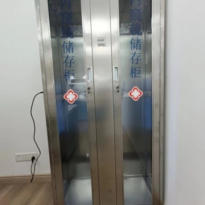 干燥无尘——迪新不锈钢内镜储存柜