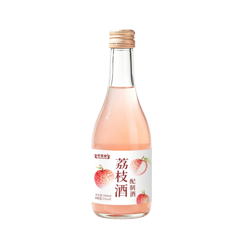 荔枝配制酒果蔬配制酒小批量代工
