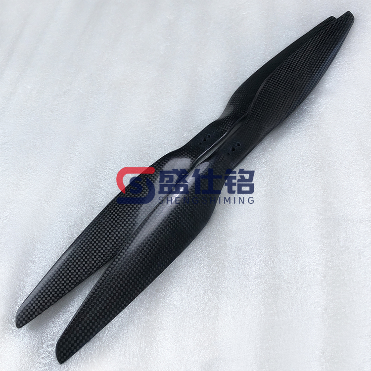 工业无人机碳纤维桨叶 精密动平衡检测 抗疲劳碳纤维螺旋桨