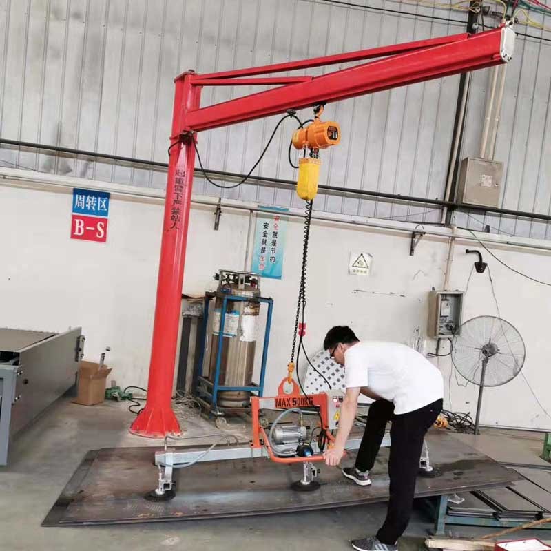 悬臂式真空吸盘搬运设备｜板材、玻璃真空吸吊与上下料