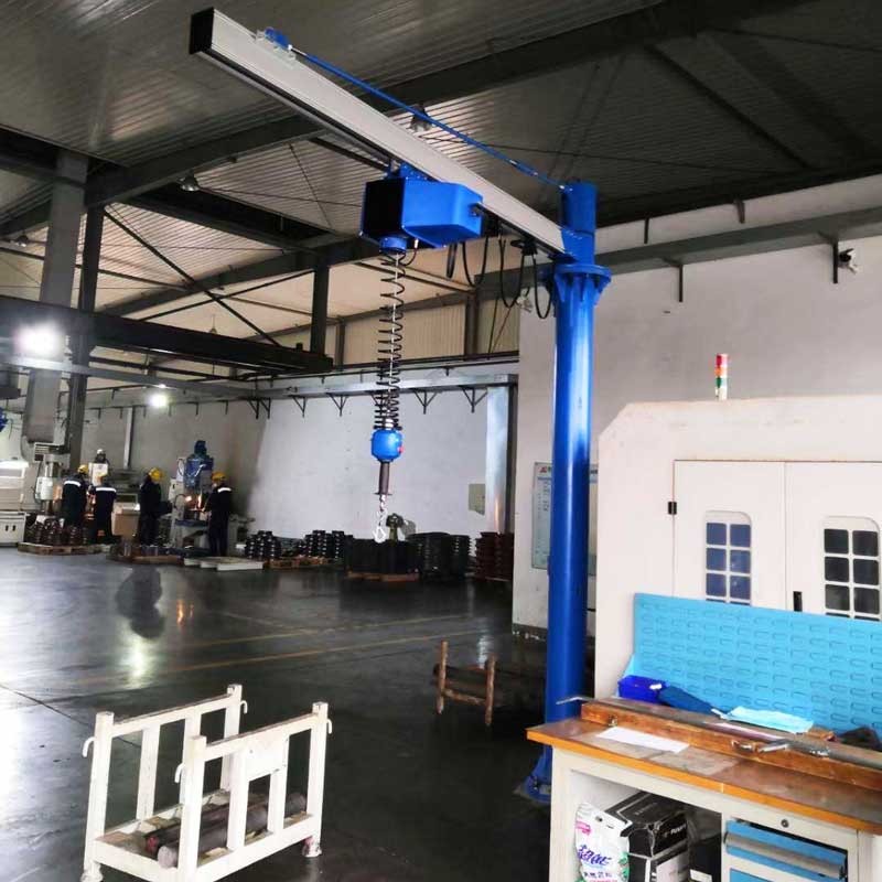300kg直臂式智能平衡吊｜智能跟随工件搬运与上下料设备