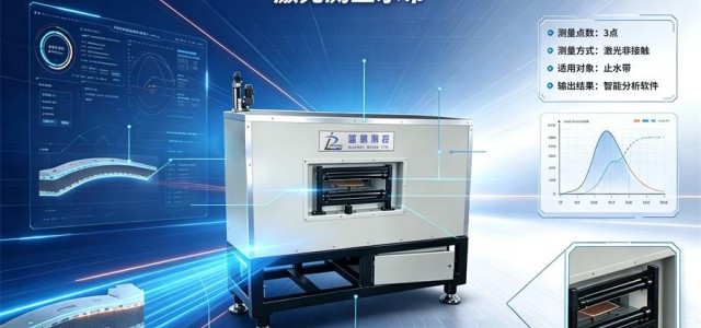 隧道工程止水带厚度检测 移动式三点测厚仪应用方案